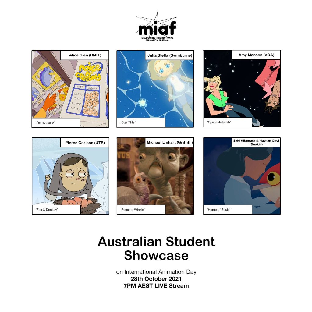 Australian Student Showcase for IAD 2021